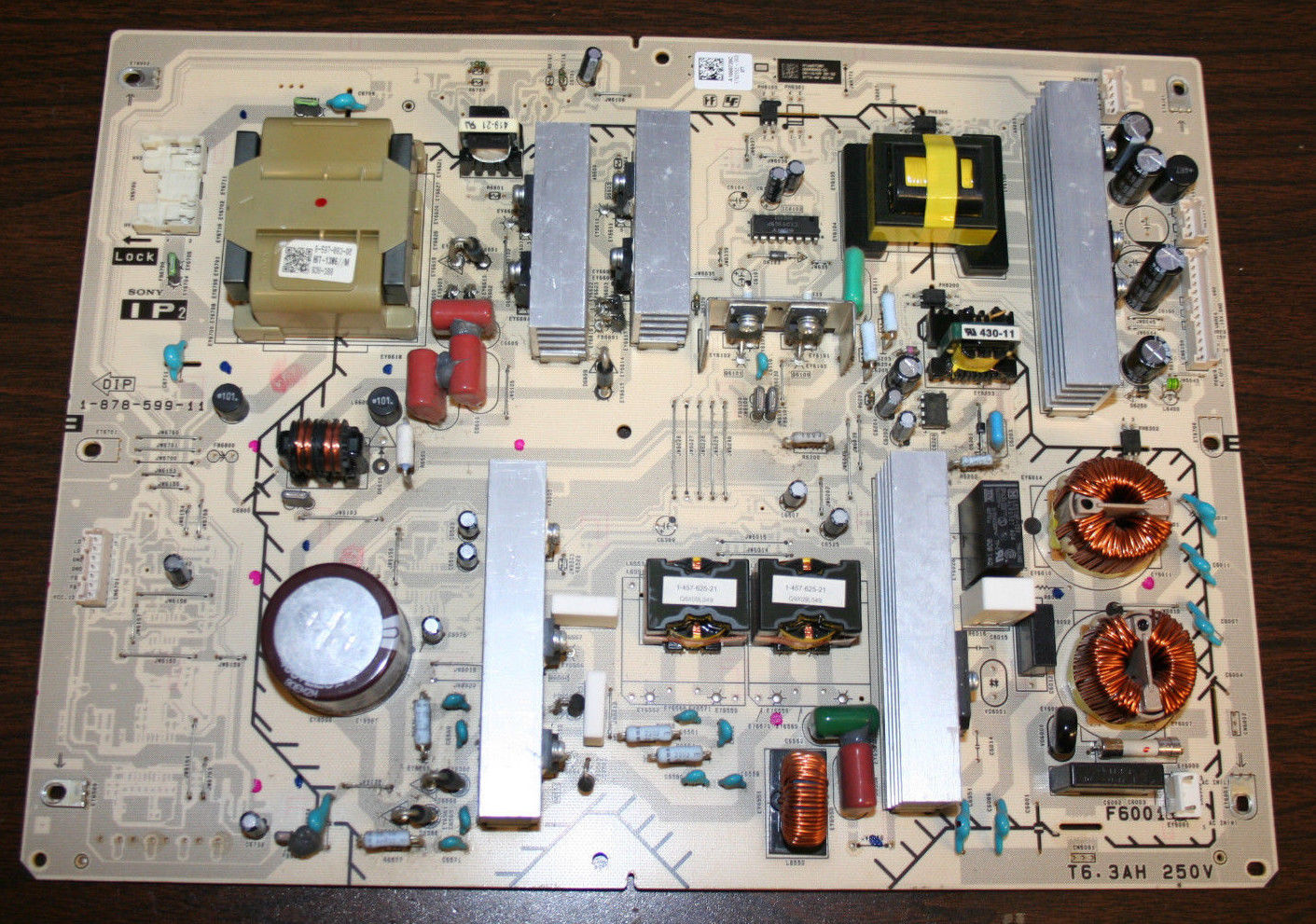 Sony KDL-46V5100 IP2 Power Supply Board A-1660-728-A 1-878-599-1